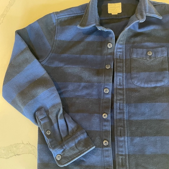 Oversized men’s fleece button down - Picture 3 of 4